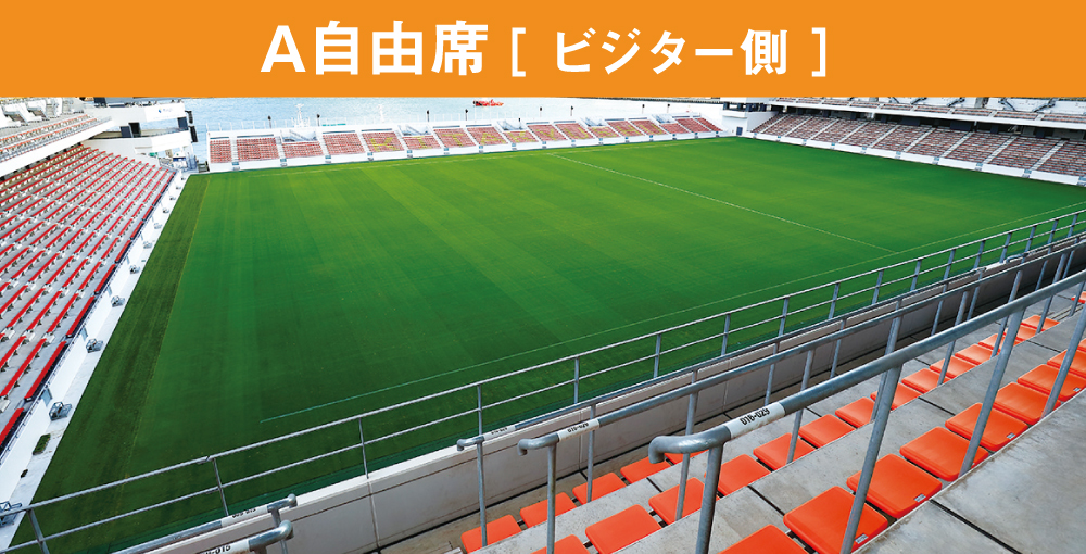 B自由席バックスタンド